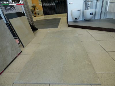 Piastrelle per cucina lastra in Gres effetto pietra dolomia / dolomite 180 x 90 cm. - immagine 7