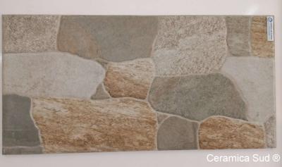 Väggbeklädnad i stengods utomhus med rustik steneffekt, frostsäker 30 x 60 cm. - bild 2