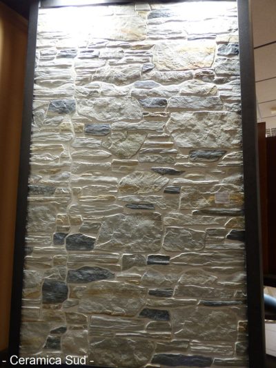 Rivestimento in finta pietra per muri interno / esterno ardesia mix - immagine 9
