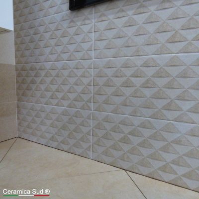Rivestimento bagno beige Marazzi 20 x 50 cm. - immagine 7