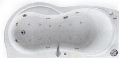 NOVELLINI Venus Full valfritt hörnbadkar HYDRO - Whirpool + desinfektion - bild 3