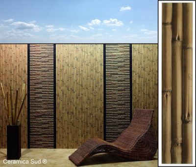 Rivestimento  Bambù / Bamboo gigante da interno etnico per Spa, locali, bar e ristoranti - immagine 3