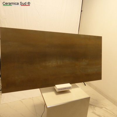 Rivestimento moderno effetto metallo ramato ruggine, corten, cromo stile industrial - immagine 4