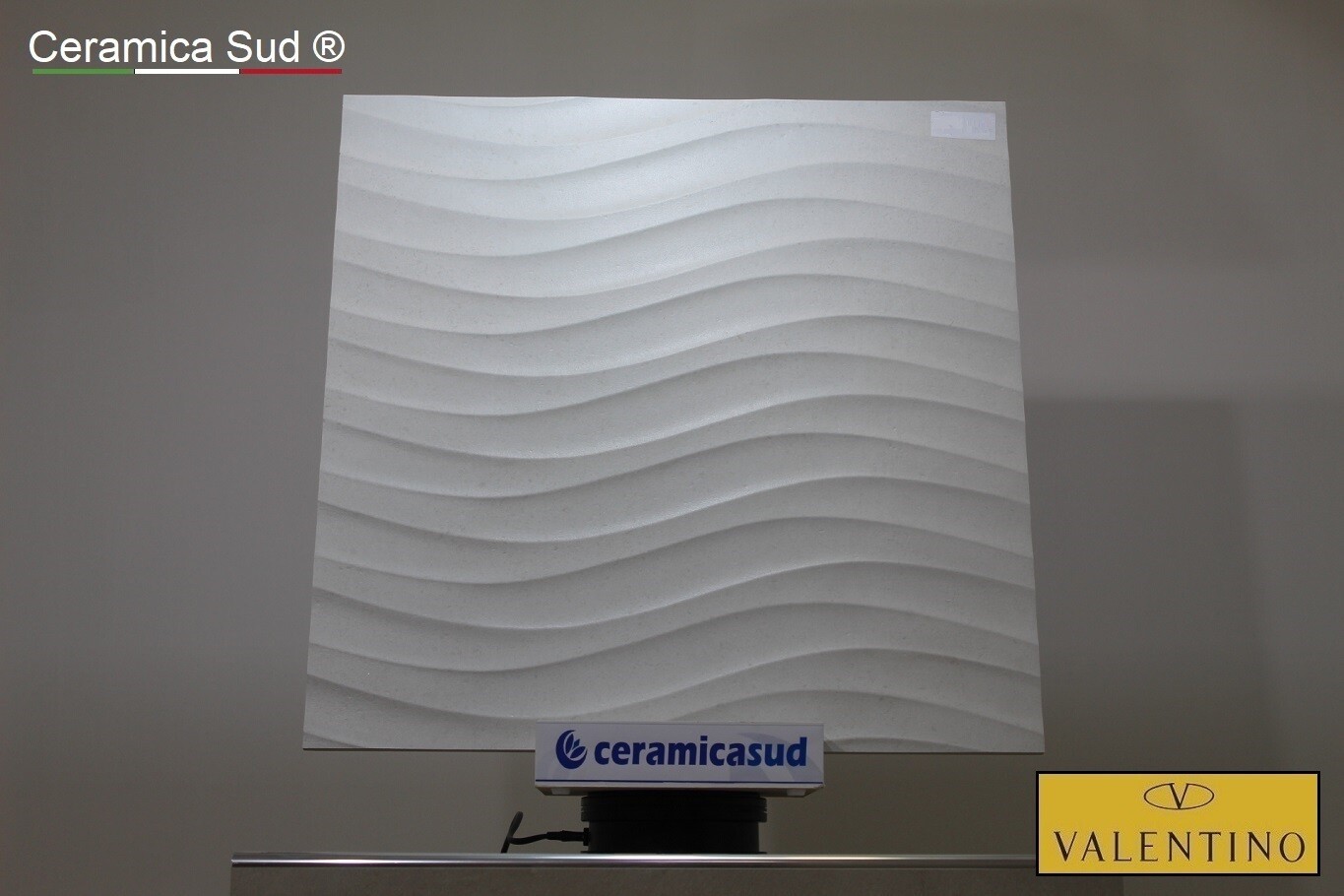 Piemme Valentino sandbølgeeffekt vægfliser i rent stentøj x 60 cm. -