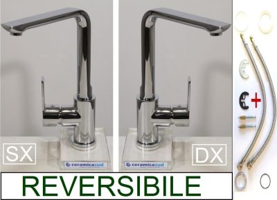 Kjøkkenbatteri med kontrollspak og svingbar tut Mix Seven Shower Series kraner