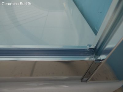 Rechthoekige douchewand Hoek vierkant 70 x 100 cm. 6 mm dik antikalkglas. - afbeelding 18