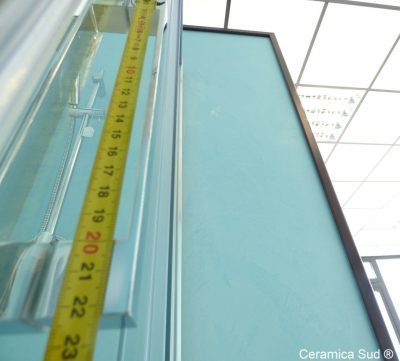 Rechthoekige douchewand Hoek vierkant 70 x 100 cm. 6 mm dik antikalkglas. - afbeelding 32