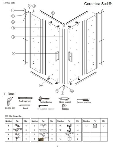 Rechthoekige douchewand Hoek vierkant 70 x 100 cm. 6 mm dik antikalkglas. - afbeelding 37