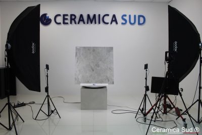 Pavimento effetto pietra di pianura lunare colore Beige chiaro 90 x 90 cm. in gres porcellanato - immagine 6