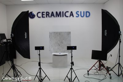 Pavimento effetto pietra di pianura lunare colore Beige chiaro 90 x 90 cm. in gres porcellanato - immagine 15