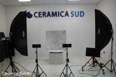 Pavimento effetto pietra di pianura lunare colore Beige chiaro 90 x 90 cm. in gres porcellanato - immagine 17