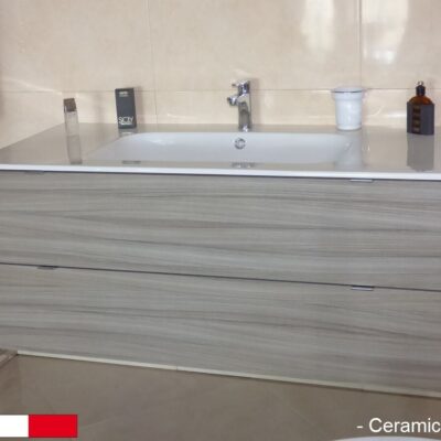 Mobili bagno sospesi da 120 cm TARTUFATO - Prima Scelta Garantita "Italiano"