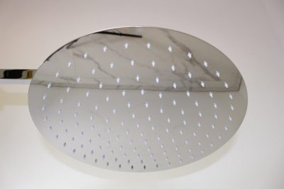 Ekstra tynt sirkulært / rundt dusjhode i rustfritt stål 40 cm. Dusjserie - BEST KVALITET - bilde 3