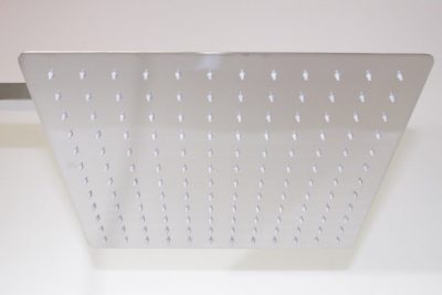 Ekstra tynt SQUARE dusjhode i rustfritt stål 35 cm. Dusjserie - BEST KVALITET - bilde 4