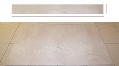 Battiscopa antimuffa in gres puro su misura 60 - 80 - 90 - 100 - 120 - 150 cm. - immagine 5