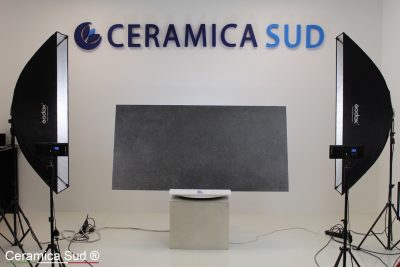 Pavimento scuro lastra effetto pietra lavica di origine vulcanica 180 x 90 cm. - immagine 6