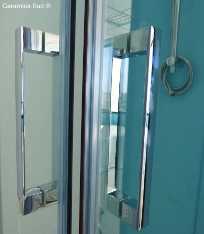 Rektangulært dusjhjørne Hjørnefirkant 75 x 120 cm. 6 mm tykt anti-kalkglass. - bilde 20