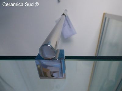 Inloopdouchescherm van 140 cm. DUBBELE BEVEL kristal - afbeelding 4