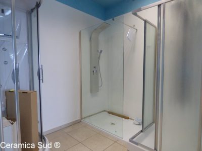 90 cm Walk In dušiekraan. DOUBLE FAVEL kristall – pilt 17