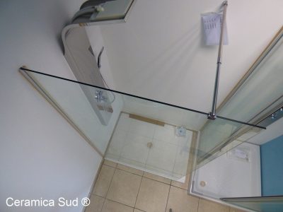 90 cm Walk In dušiekraan. DOUBLE FAVEL kristall – pilt 23