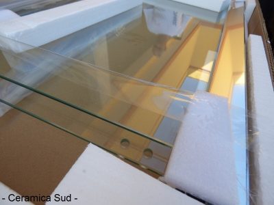 Box doccia nicchia 1 lato apertura centrale 128 - 129 - 130 - 131 - 132 cm. - immagine 12