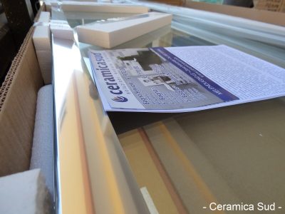 Nisdouchecabine 1 zijde met centrale opening 140 - 141 - 142 - 143 - 144 cm. - afbeelding 13