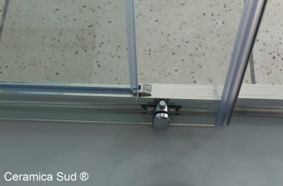 Box doccia nicchia Shower Anticalcare 2 ante regolabili in 166 - 167 - 168 - 169 - 170 - 171 - 172cm - immagine 8
