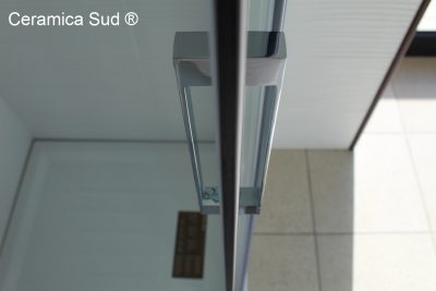 Box doccia nicchia Shower Opaco Anticalcare 2 ante da 132- 133 - 134 - 135 - 136 - 137 - 138 cm - immagine 3