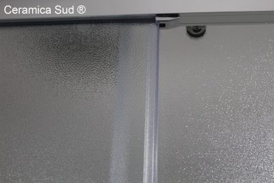 Box doccia nicchia Shower Opaco Anticalcare 2 ante da 132- 133 - 134 - 135 - 136 - 137 - 138 cm - immagine 5