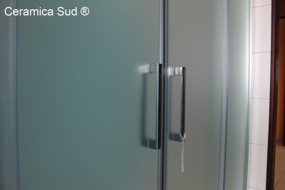 Box doccia nicchia Shower opaco entrata centrale regolabile 165 - 166 - 167 - 168 - 169 - 170 - 171 - immagine 11