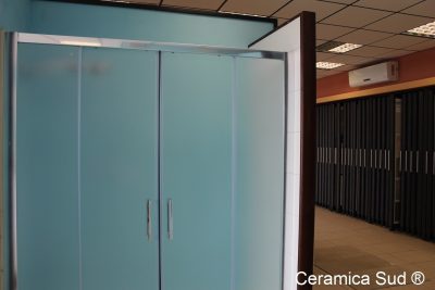 Brusekabine niche Brusekabine mat justerbar midterindgang 174 - 175 - 176 - 177 - 178 - 179 - 180 - billede 5