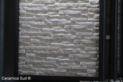 Rivestimento fatturabile per bonus facciate in rilievo 3D ignifugo e ingelivo tono beige 10 x 50 cm. - immagine 6