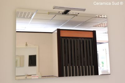 Light bathroom cabinet cheap suspended with double drawer 100 cm. - image 9