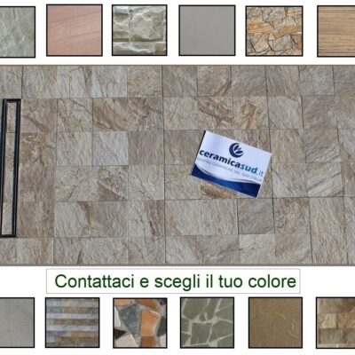 Piatto doccia Gres antiscivolo Certificato R11 effetto Pietra antimacchia 70 x 160 cm.