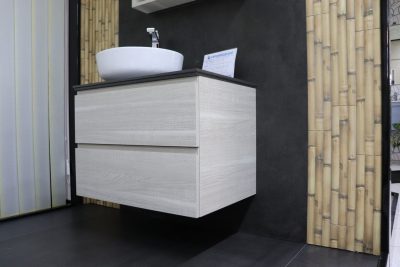Rivestimento bagno ETNICO effetto pietra lavica e bambù / bamboo beige piastrelle antimacchia - immagine 4