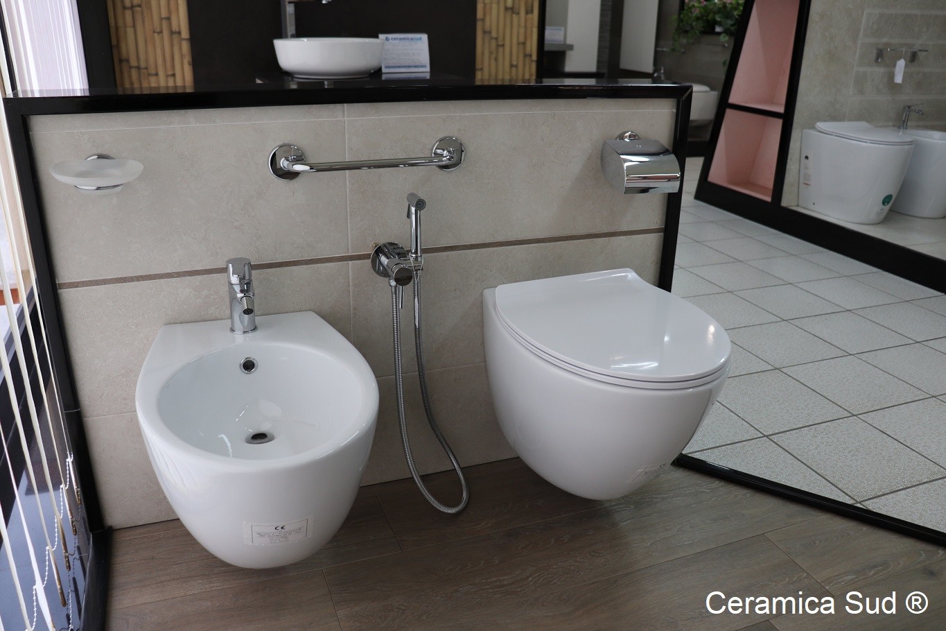 WC, BIDET e LAVABO bagno per disabili ed anziani Prima scelta - CERTIFICATA  © - Ceramica Sud
