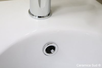 Lille italiensk ophængt sanitetsgrej 48 cm. Fælgefri Domus Falerii - Toilet + Bidet + Toiletbetræk + beslag - billede 3