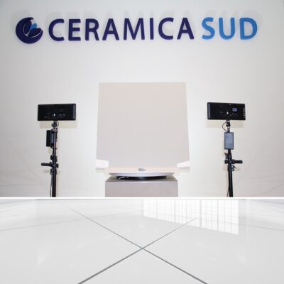 Pavimento bianco assoluto lucido New Super White 2024 sovrapponibile 80 x 80 cm. levigato e rettificato - immagine 3
