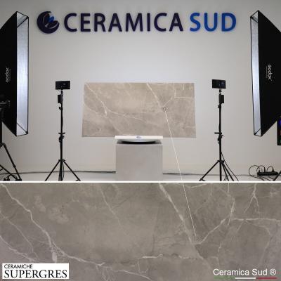 Pavimento moderno Gres Porcellanato rettificato grande formato effetto Marmo Carnico 75 x 150 cm.