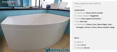 Novellini Divina O 165 x 94 cm. höger med Whirlpool hydro - bild 8