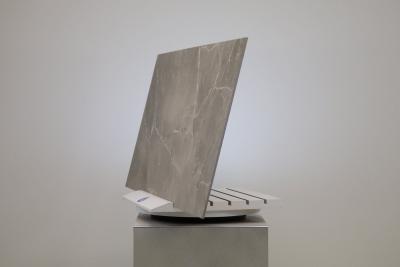 Pavimento moderno Gres Porcellanato rettificato grande formato effetto Marmo Carnico 75 x 150 cm. - immagine 9