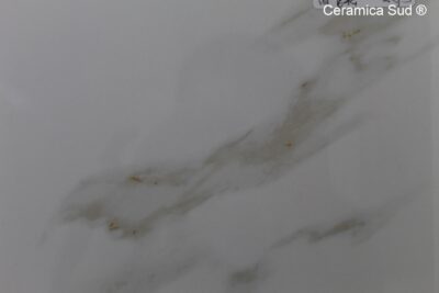 Pavimento da interno effetto Calacatta Gold lucido 80 x 80 cm. in Gres Porcellanato Rettificato - immagine 8