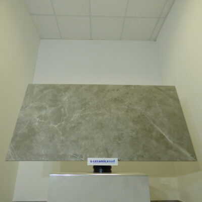 Pavimento moderno grande formato maxi lastra effetto marmo grigio / verde 152 x 75 cm. - immagine 8