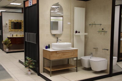 Lavabo da appoggio ovale ceramica bianca antimacchia PILETTA INCLUSA 63 x 39 x 19 - Made in Italy - immagine 8
