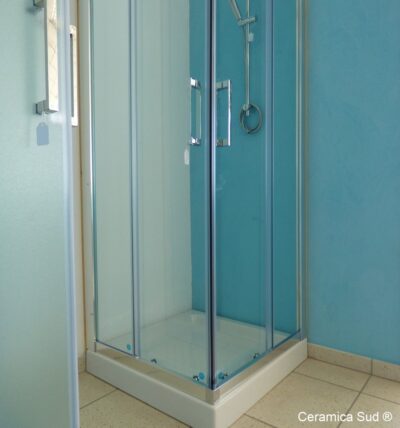 Box doccia Piazza angolare 100 x 100 cm. cristallo anticalcare spessore 6 mm. - immagine 17