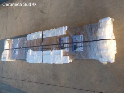 Rectangular shower box 70 x 105 -106 - 107 - 108 - 109 cm one fixed side with sliding wall - image 12