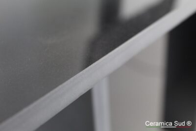 Lastra, pavimento e rivestimento NERO ASSOLUTO in Gres puro da 12 mm. FLORIM 320 x 160 cm. - immagine 8