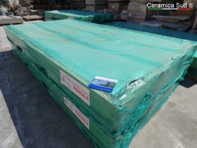 Lastra, pavimento e rivestimento NERO ASSOLUTO in Gres puro da 12 mm. FLORIM 320 x 160 cm. - immagine 11