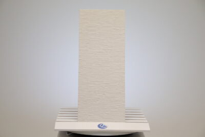 Rivestimento piastrelle bagno moderno effetto pietra bianco 32 x 80 cm. - BEST QUALITY - immagine 3