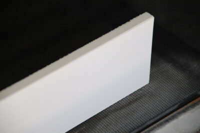 Battiscopa bianco assoluto Gres Porcellanato tutta massa opaco FLORIM 120 cm. x altezza 6 cm. - immagine 22